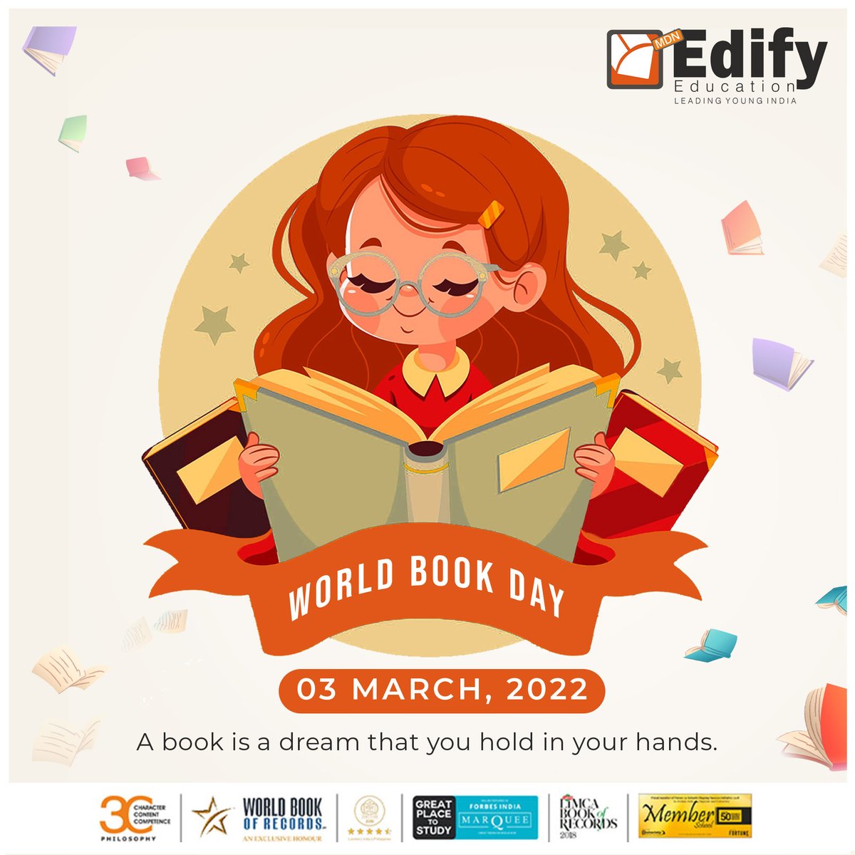 mdnedify's tweet image. A book is a dream that you hold in your hands
#WorldBookDay #BookDay #readingbooks #edifyeducation #edifyschool