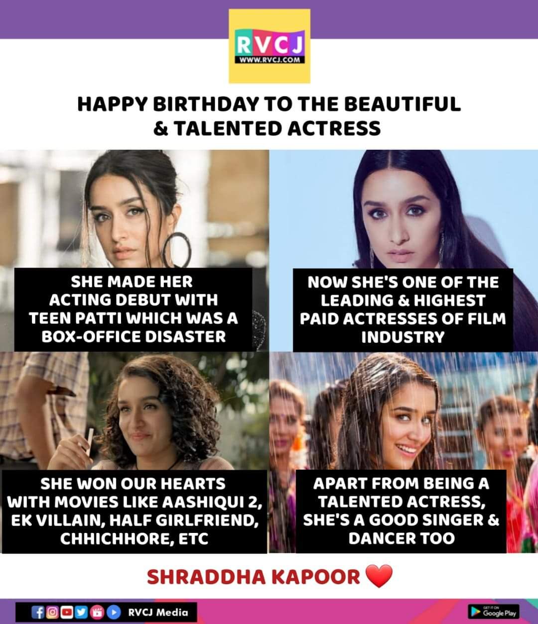 Happy Birthday Shraddha Kapoor     