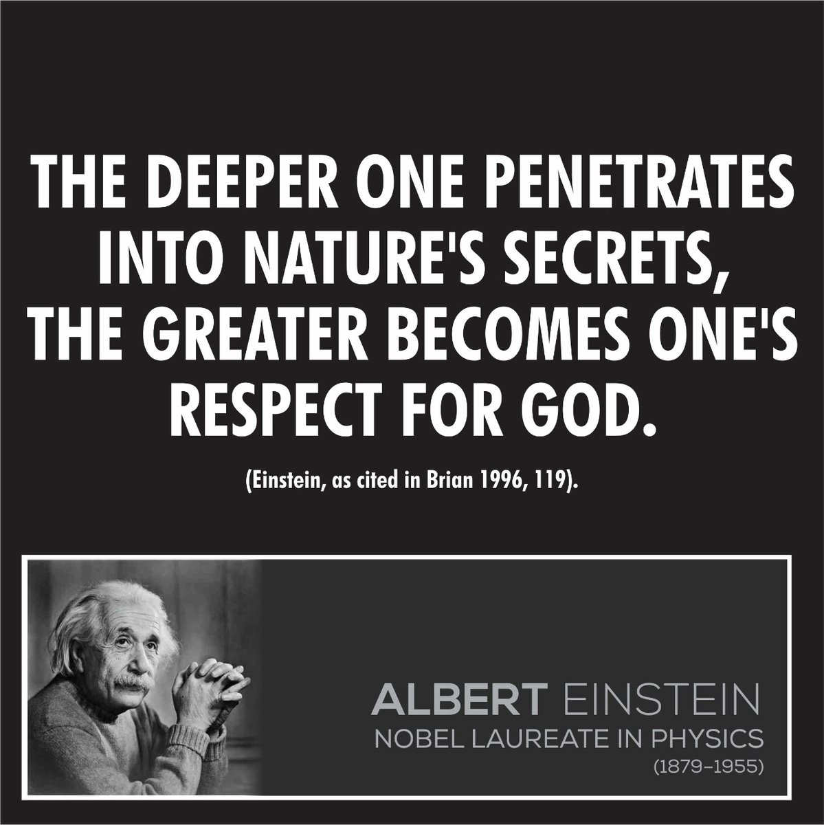 The deeper one penetrates into nature's secrets, the greater becomes one's respect for God.

--Albert Einstein

#ThursdayMotivation #thursdaymorning #WorldWildlifeDay #RussianUkrainianWar #spiritualgrowth #God #quotes #InspirationalQuote #health #happiness #Bhagavadgita https://t.co/qvLAfO168S
