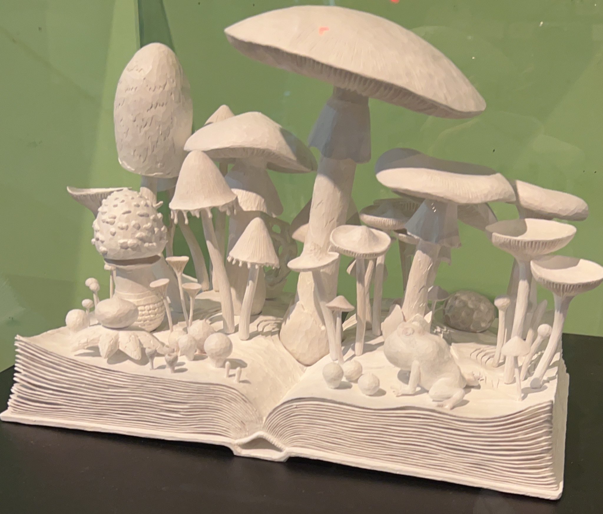 小島秋彦/木彫/キノコ/マッシュルームスタンド | hyundaikudus.com