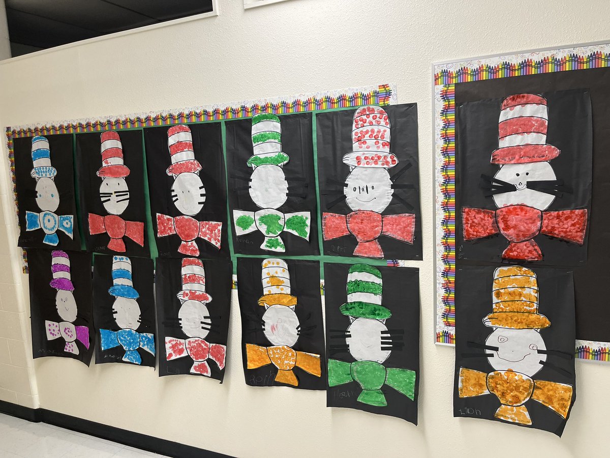 harleygrl80's tweet photo. We had so much fun making our own Cat In The Hat! @JOSECARDENASECC https://t.co/Tqv9qxiKO8