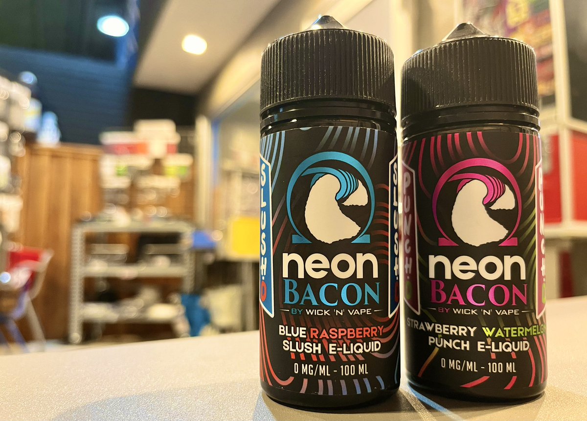 店頭で人気のneon BACON ✨🥓

ちっちゃいコットンも付いてます😆

icevapeshop.com/product-list?k…