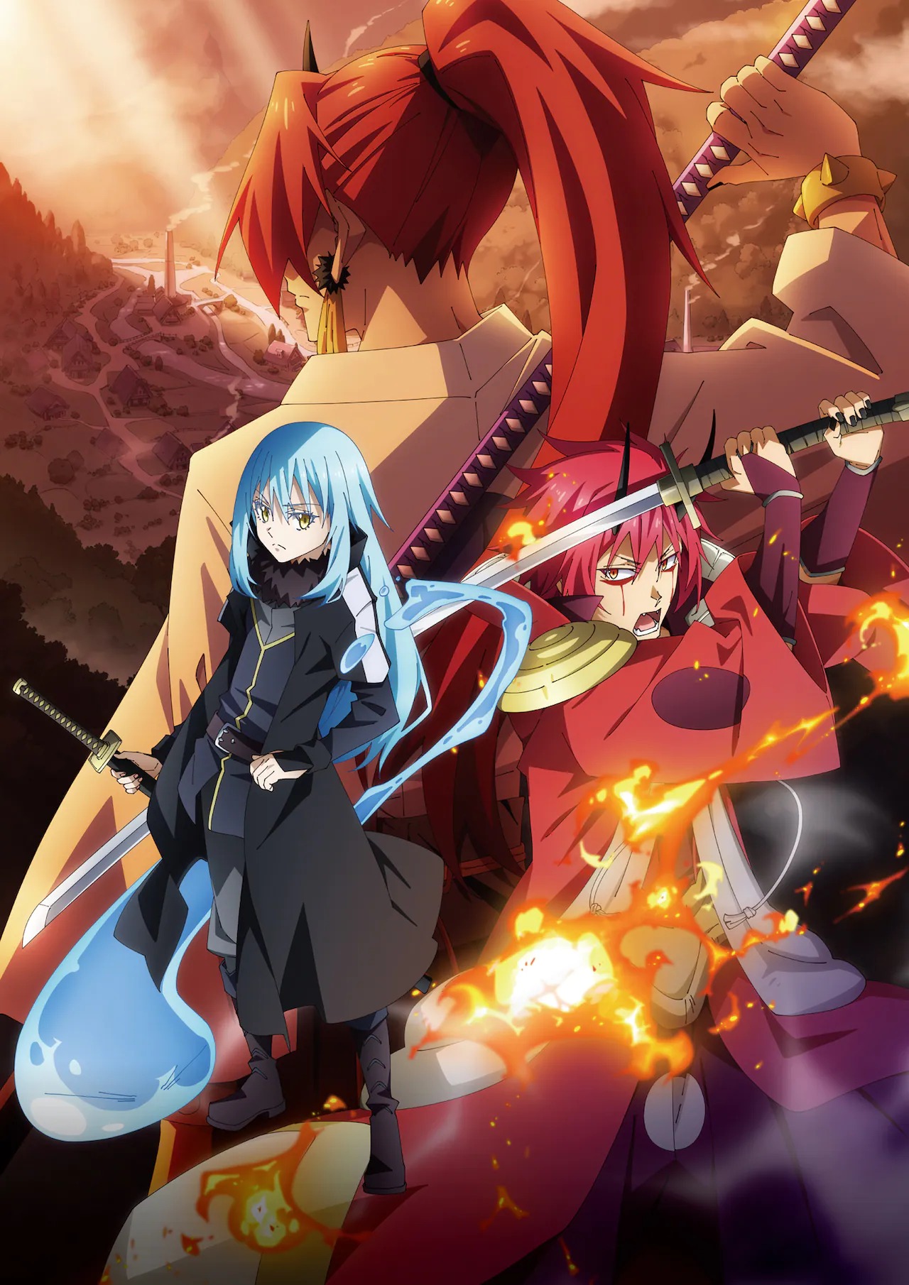 Anime News And Facts on X: That Time I Got Reincarnated as a Slime:  Crimson Bonds anime movie reveals first key visual. Opens November 2022.   / X