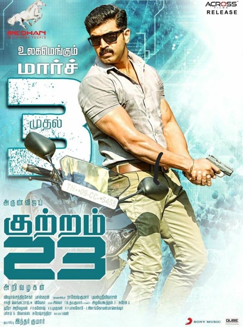 arunvijayno1's tweet photo. #5YearsOfKuttram23!!❤ 
The success you'll gave for this film got me the confidence to select different scripts from there on... Thanks to @dirarivazhagan sir &amp; the entire team. Can't wait for you'll to witness our combo again with #BORRDER which is a unique script &amp; experience!! https://t.co/ljDK2zJDBa