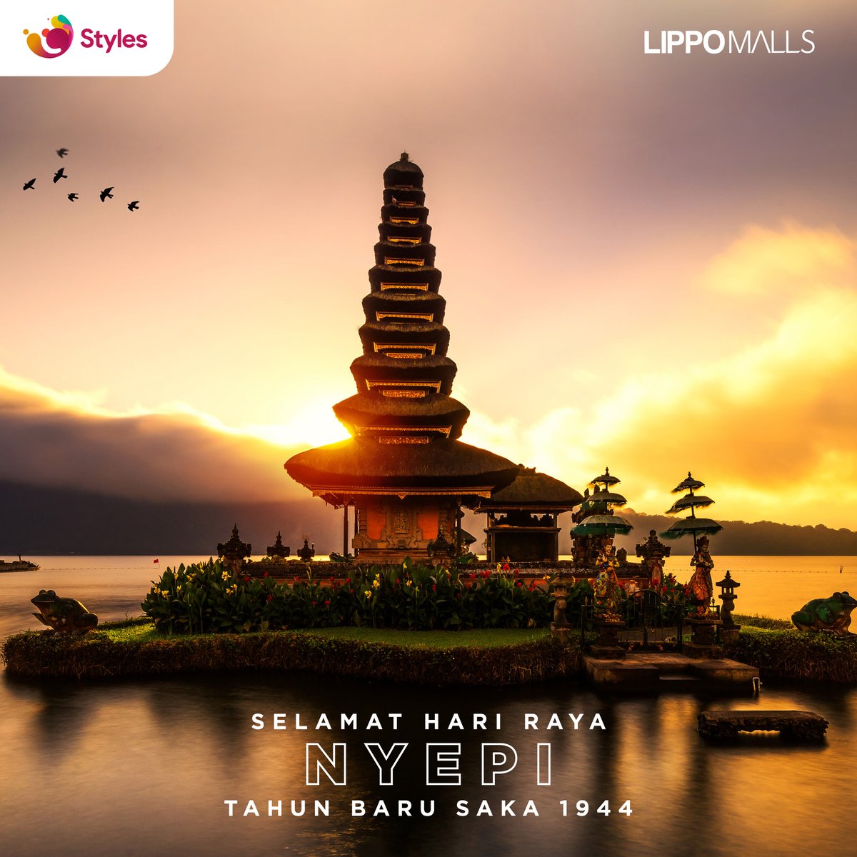 Keheningan sepi akan membuat kita melangkah lebih baik dalam perjalanan hidup ke depan. 

Selamat Hari Nyepi Tahun Baru Saka 1944. Semoga setiap dari kita selalu berada dalam perlindungan-Nya.  

#LippoMallsIndonesia #LippoMalls #WhatsOnLippoMalls #HariRayaNyepi
