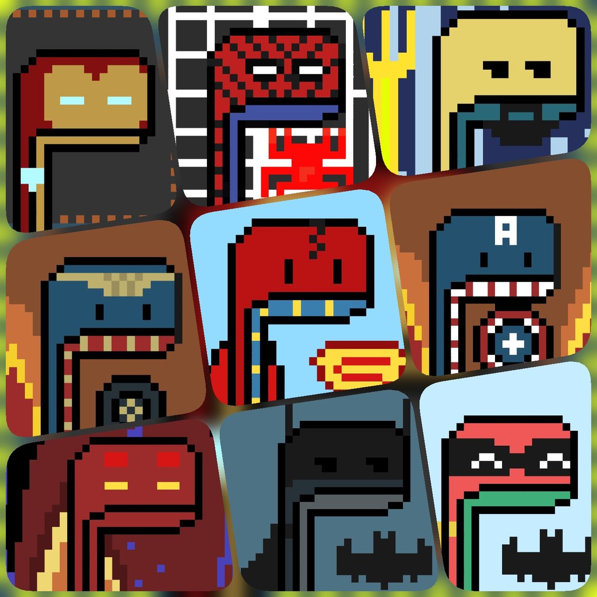 SnekPeeps's tweet photo. Which one is your favorite #Superhero?
#Ironman, #Spiderman, #Aquaman, #WonderWoman, #Superman, #CaptainAmerica, #Hellboy, #Batman, or #Robin?

Stay tuned, this is just the beginning.
2,222 rare 🐍 will grow in time

Now #SnekPeeps in one page;
https://t.co/PxZsmAmQZB https://t.co/qm06J9fbO2
