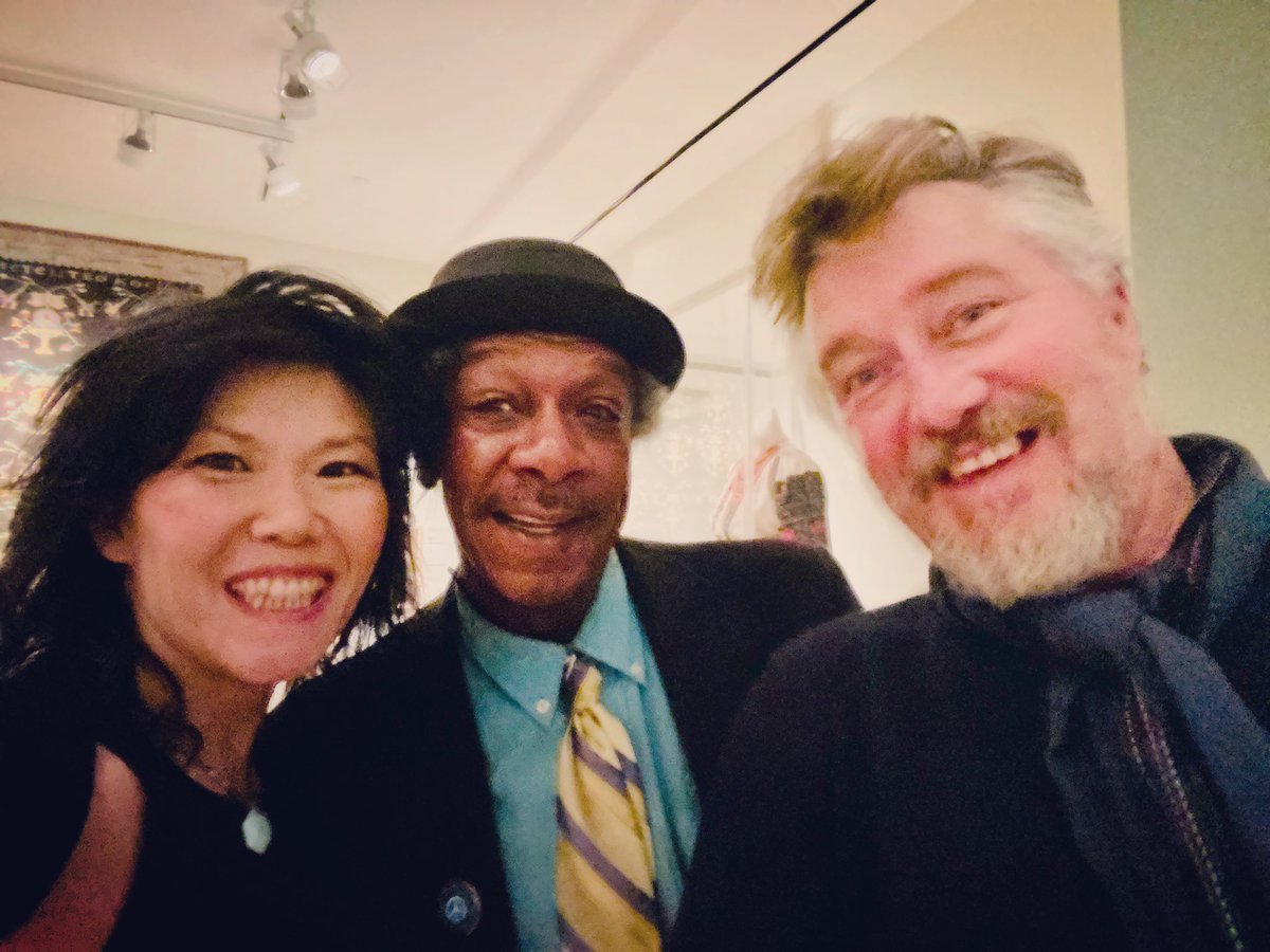 Love these guys and honored to stand with them and with everyone at the @YaraArtsGroup event at @UkrMuseum as we #standwithukraine #standeithukraine🇺🇦