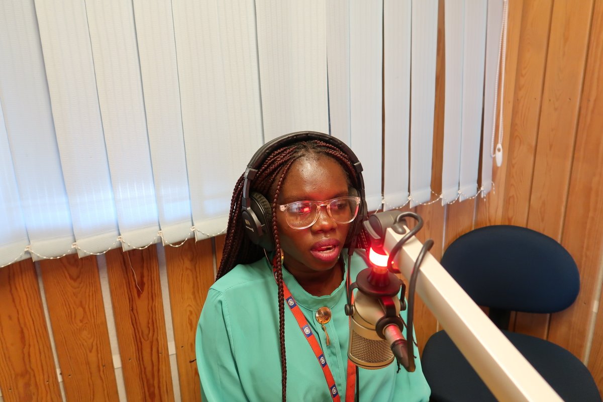RadioMiraya's tweet photo. Institutions in South Sudan must begin to prioritize mental health in their work policy – Juan Evelyn Mule, mental health advocate @unmissmedia #SouthSudan #SSOT https://t.co/Rswe43wTsN