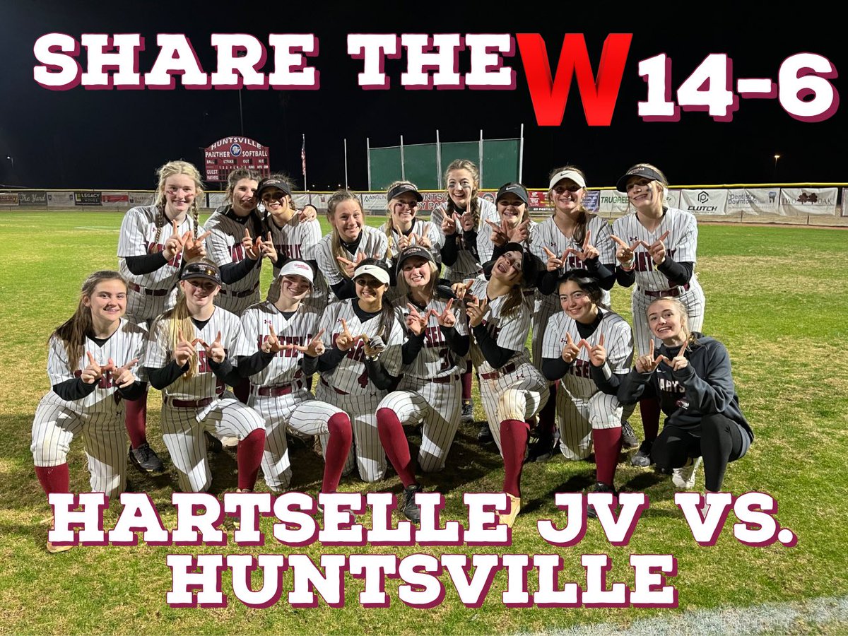 HselleHighSball's tweet image. Great night in Huntsville for both Varsity and JV! 3 straight games this week, with 2 being on the road, so very proud that both were able to come a way with W’s in the midweek match-up! @hhspanthersoftball these Tigers can’t be caged!!! #werulethejungle #ybow #323