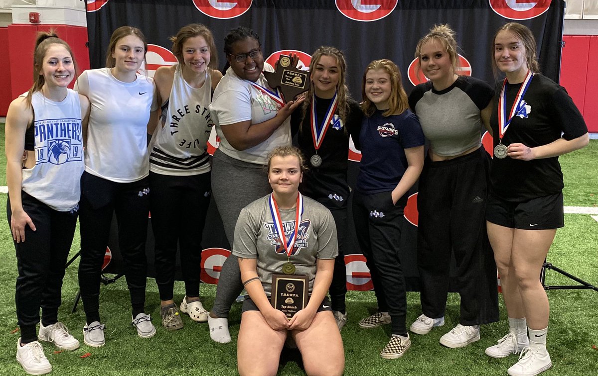 coach_middy's tweet photo. Could not be more proud of this TEAM. #nine4nine. All 9 members of our Girls Powerlifting team qualified for the regional meet this year. A great, hard working group. And 4 of them qualified for the state meet…today was a great day!!! https://t.co/EvxrVhNM00