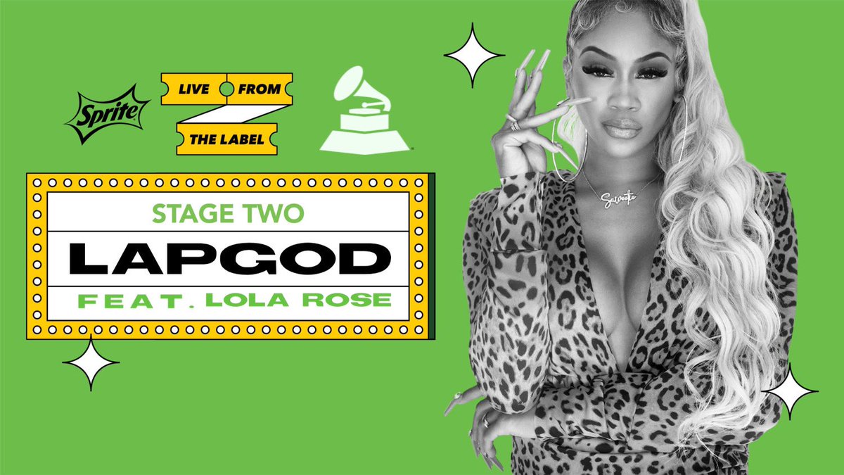 Lapgodd's tweet photo. Only 1 more day until I go #LiveFromTheLabel with @Sprite for their official #21GRAMMYs party! Make sure u tune in on @NalikNetwork πβοΈπ https://t.co/avT22ik3U3