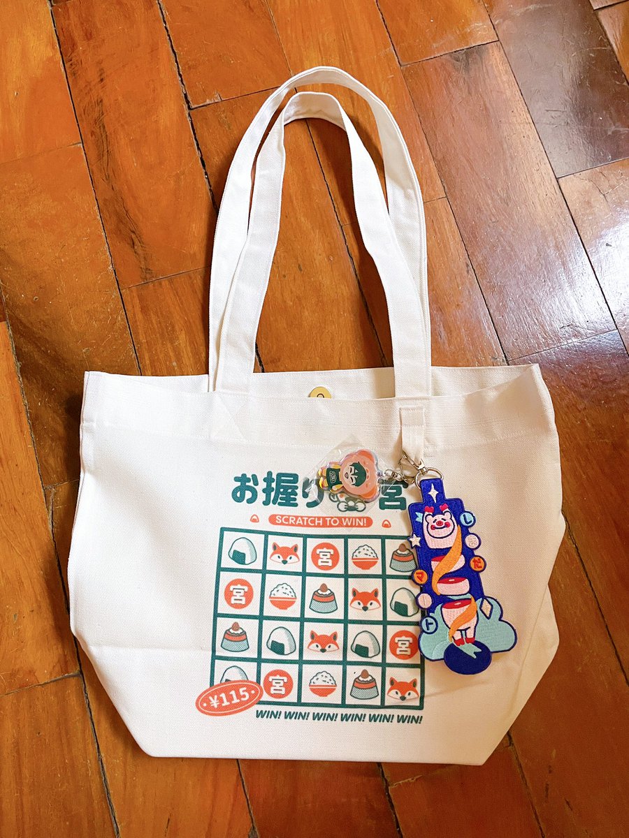 got my shimada mart tote and charms! everything is so cuuuute and the quality is great!! im so excited to use it 🥺 #halftonedfeedback 

thank u <a href="/weIIspent/">viv</a> <a href="/kiwimansi/">kiwi 🌦️ POTA winter E1</a>! 💖