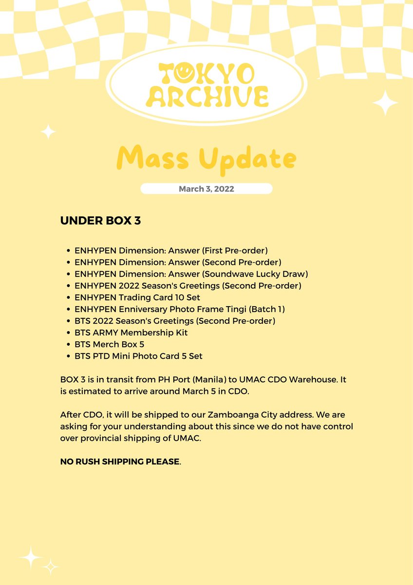 TokyoArchiveCS's tweet photo. [ MASS UPDATE — 03.03.22 ] https://t.co/aiVJsAfHoy