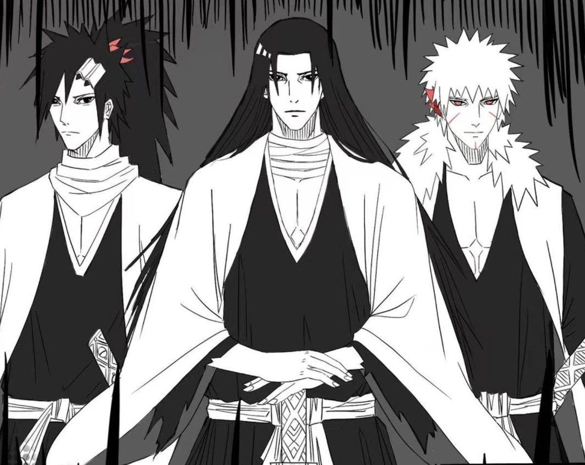 Joshuawothie's tweet image. I plan to repaint it next. Bleach x Naruto