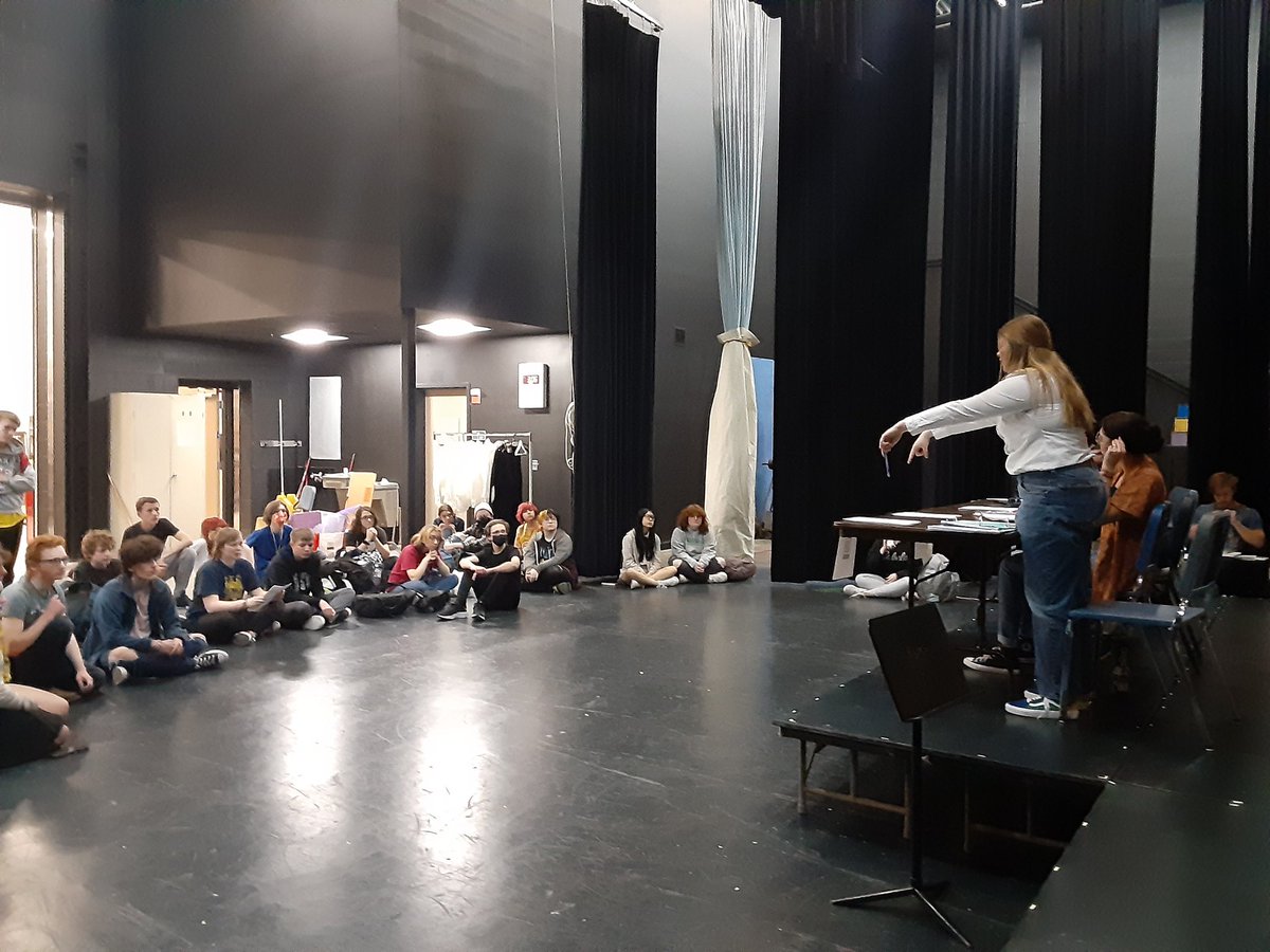 One Act auditions were fantastic today! Thank you to the <a href="/USD265_GHS/">USD265_GoddardHS</a> student body for trying out and for supporting our student directors! <a href="/USD265_GHS/">USD265_GoddardHS</a>