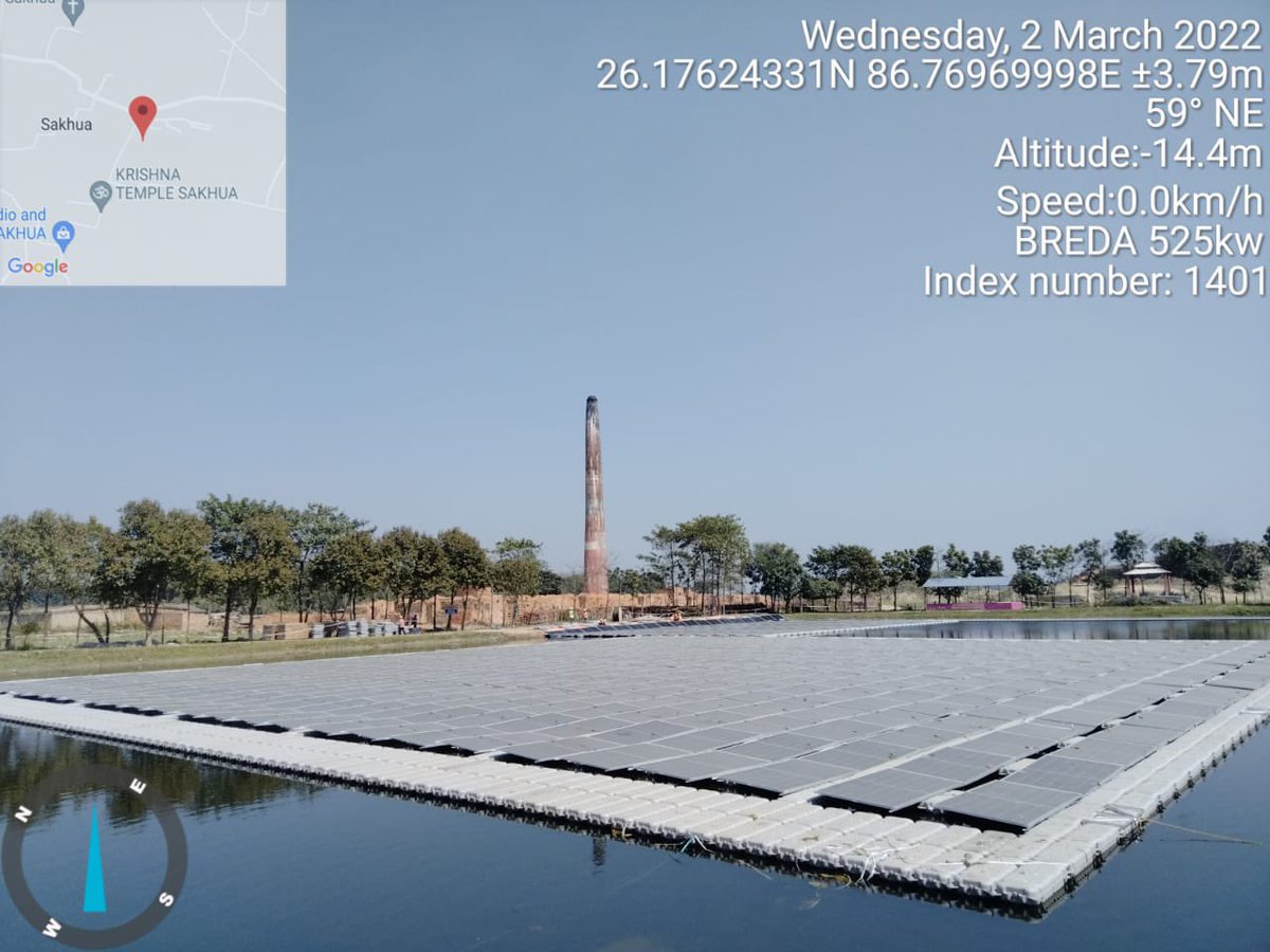 Gensol Group (@gensolgroup) on Twitter photo <a href="/GensolGroup/">Gensol Group</a> team working hard to complete a floating solar project in Bihar. Lots of innovations & learning’s. #Solar #team <a href="/GensolGroup/">Gensol Group</a> team working hard to complete a floating solar project in Bihar. Lots of innovations & learning’s. #Solar #team