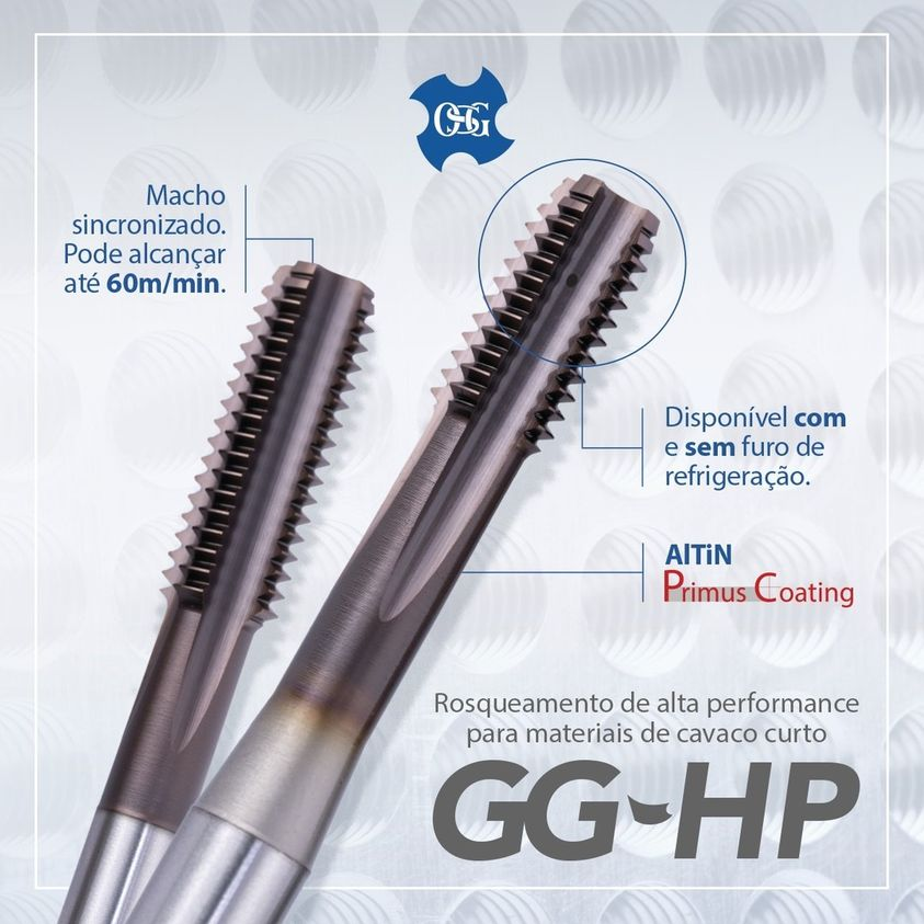 GoldentecV's tweet photo. Another great news from #OSG_Vietnam!
Discover the new GG-HP Male Line, specially designed to meet the needs of the national market and ideal for machining cast iron and short chip materials!
Facebook: https://t.co/BessI14qEC
#goldentec #goldentecvina #cándaophay #daophayngon https://t.co/T0GChMrIAM