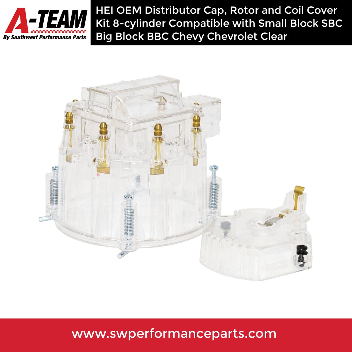 swperfparts's tweet image. HOT PRODUCT OF THE DAY!!! 🔥 🔥 🔥

A-Team Performance HEI OEM Distributor Cap, Rotor and Coil Cover Kit 8-cylinder Compatible with Small Block SBC Big Block BBC Chevy Chevrolet Clear

Click here to buy: swperformanceparts.com/product/cr6951…

#HEI #distributorcap #rotor #classicsdaily #SWPP