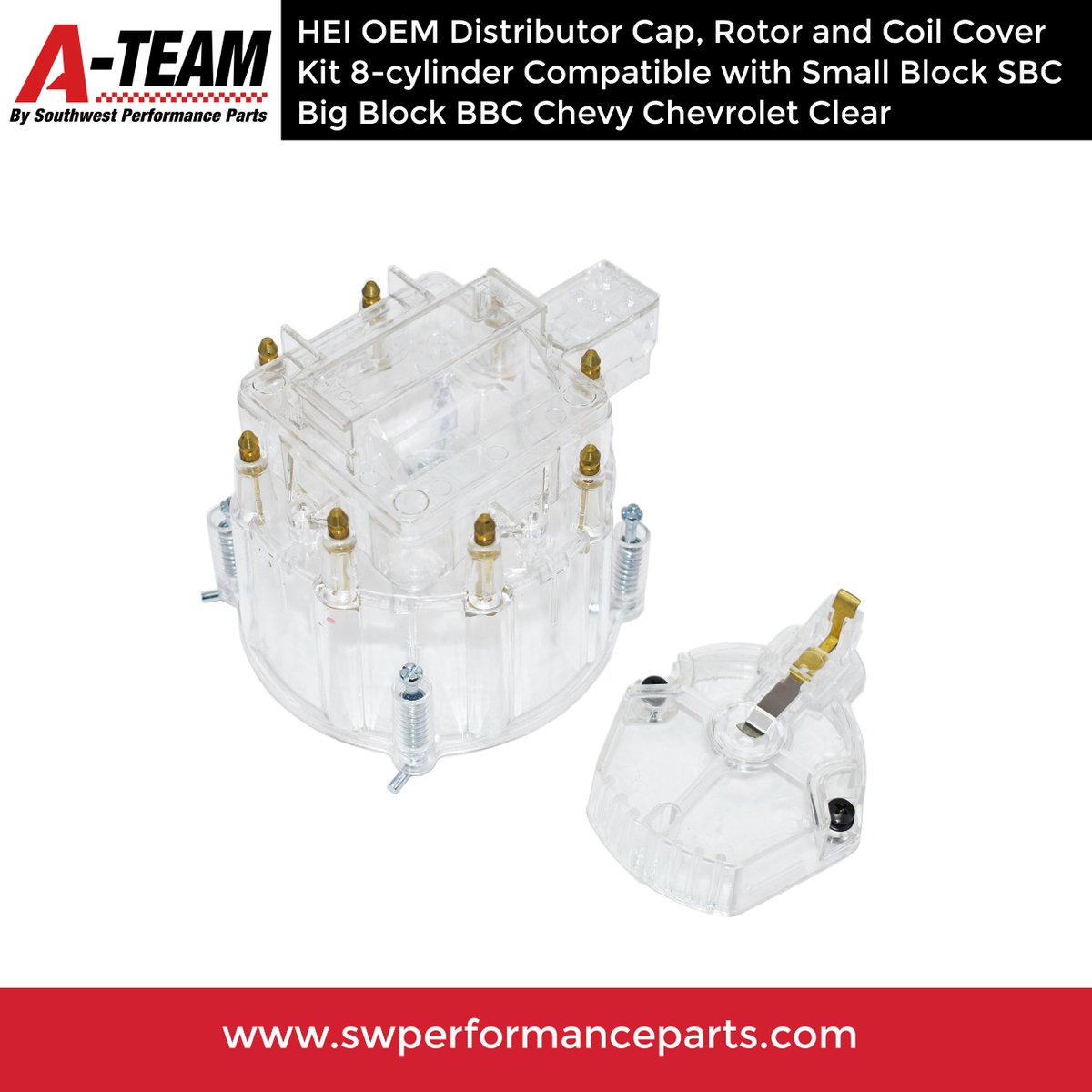 swperfparts's tweet image. HOT PRODUCT OF THE DAY!!! 🔥 🔥 🔥

A-Team Performance HEI OEM Distributor Cap, Rotor and Coil Cover Kit 8-cylinder Compatible with Small Block SBC Big Block BBC Chevy Chevrolet Clear

Click here to buy: swperformanceparts.com/product/cr6951…

#HEI #distributorcap #rotor #classicsdaily #SWPP