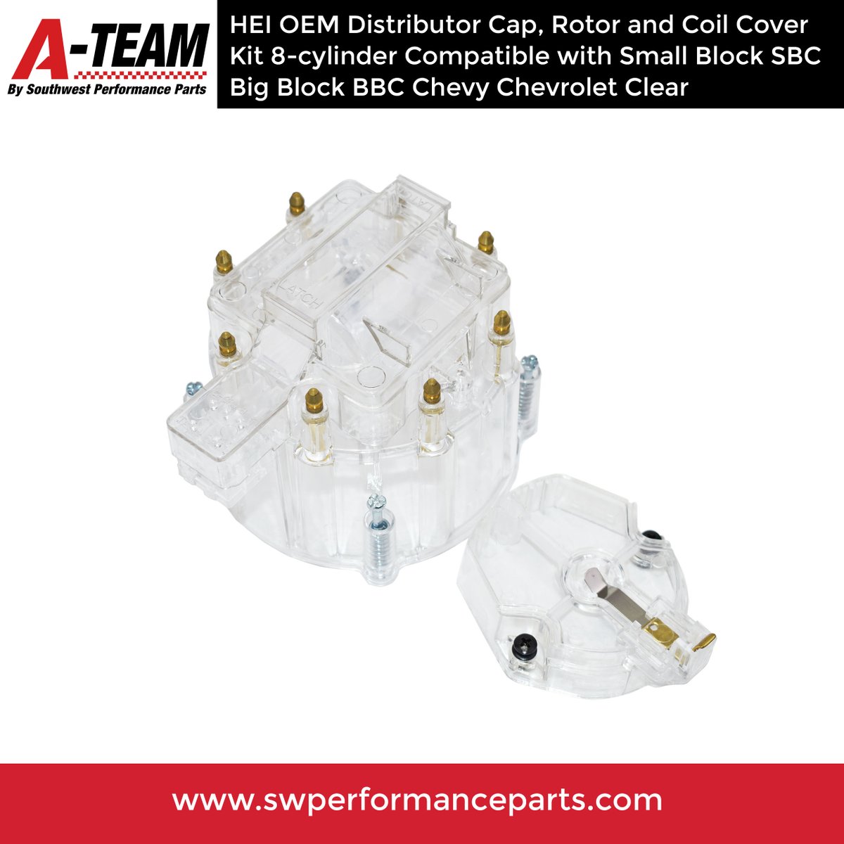 swperfparts's tweet image. HOT PRODUCT OF THE DAY!!! 🔥 🔥 🔥

A-Team Performance HEI OEM Distributor Cap, Rotor and Coil Cover Kit 8-cylinder Compatible with Small Block SBC Big Block BBC Chevy Chevrolet Clear

Click here to buy: swperformanceparts.com/product/cr6951…

#HEI #distributorcap #rotor #classicsdaily #SWPP