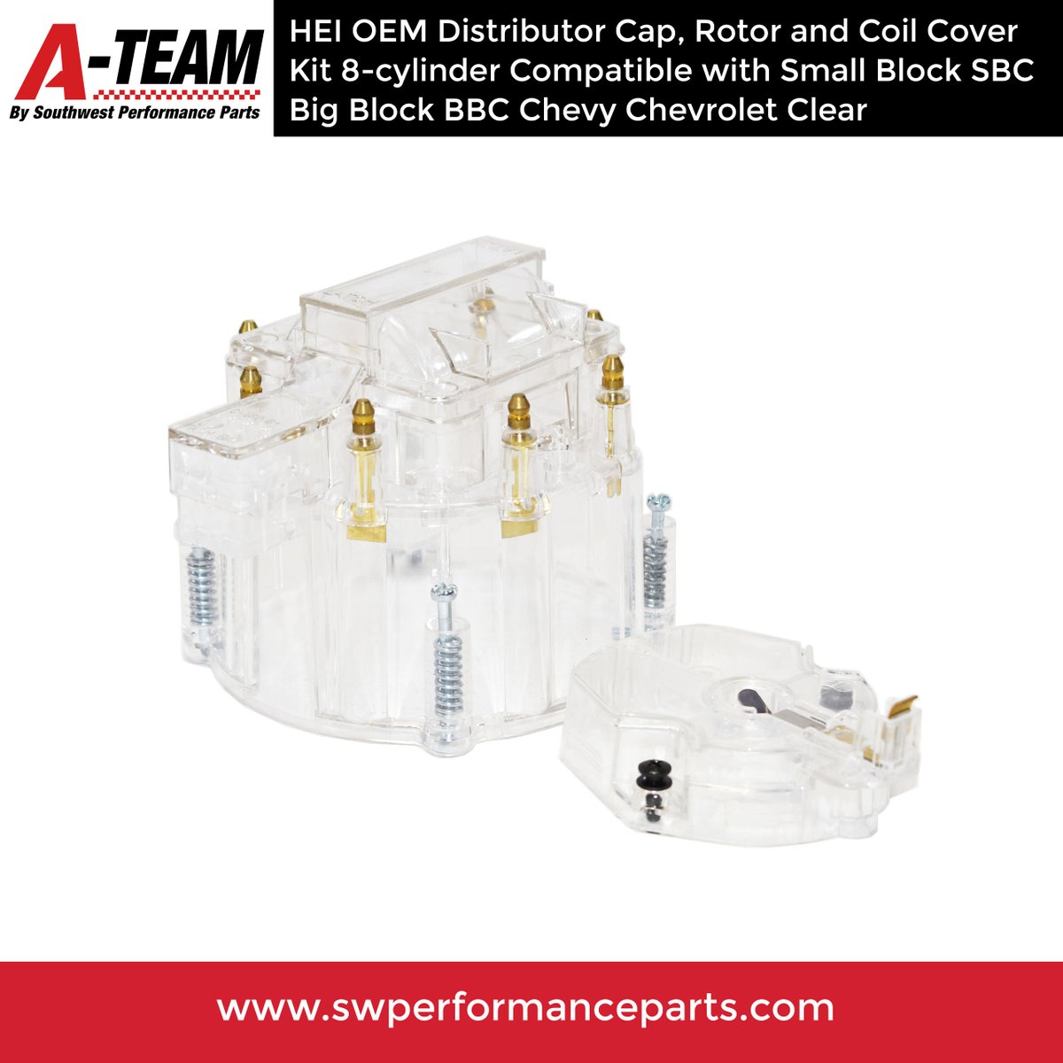 swperfparts's tweet image. HOT PRODUCT OF THE DAY!!! 🔥 🔥 🔥

A-Team Performance HEI OEM Distributor Cap, Rotor and Coil Cover Kit 8-cylinder Compatible with Small Block SBC Big Block BBC Chevy Chevrolet Clear

Click here to buy: swperformanceparts.com/product/cr6951…

#HEI #distributorcap #rotor #classicsdaily #SWPP