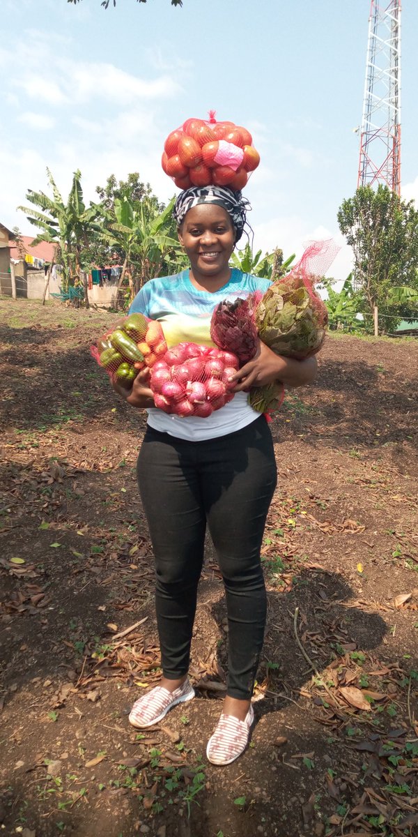 Hi, my name is Sandra Nabasirye. I grow and sell fresh vegetables. I deliver to your homes/offices every FRIDAY. Make your order now via +256776060088. Thank you❤