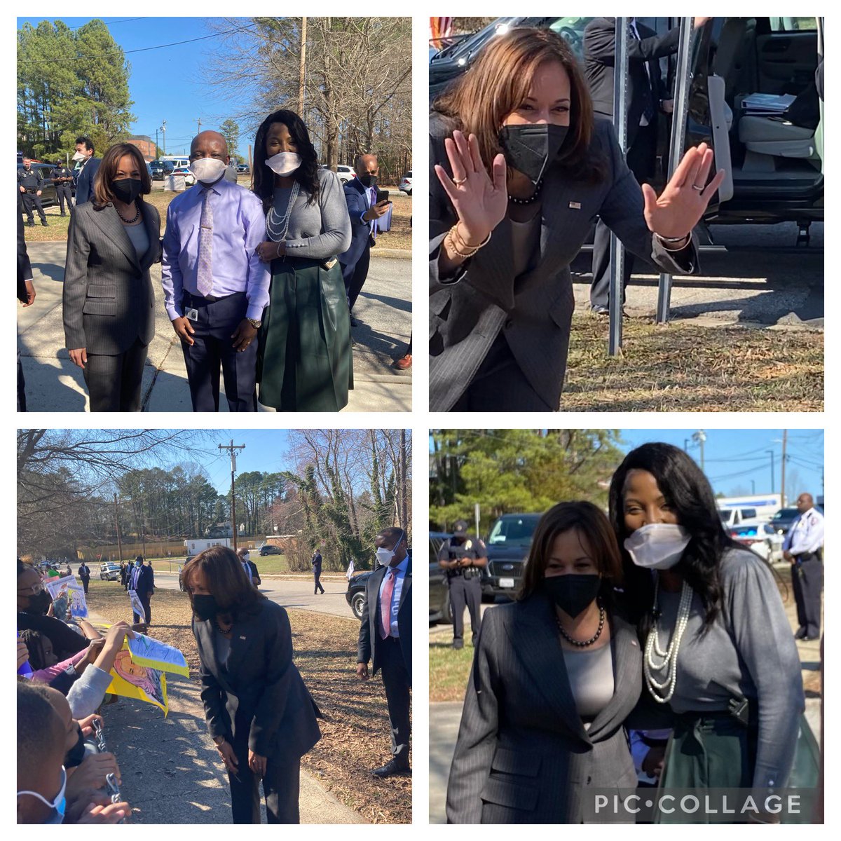 What I witnessed today, is our Vice President took a peek out of her window around 10:30am <a href="/RNHarrisElem/">R. N. Harris</a> and saw the greatness. Something drew her back to this amazing school. This is why we are DPS Strong! We have great schools! <a href="/pmubenga/">Pascal Mubenga, PhD.</a> <a href="/nakiahardy/">Nakia Hardy</a> <a href="/KamalaHarris/">Kamala Harris</a> <a href="/BrownMshinda/">Mshinda Brown</a>