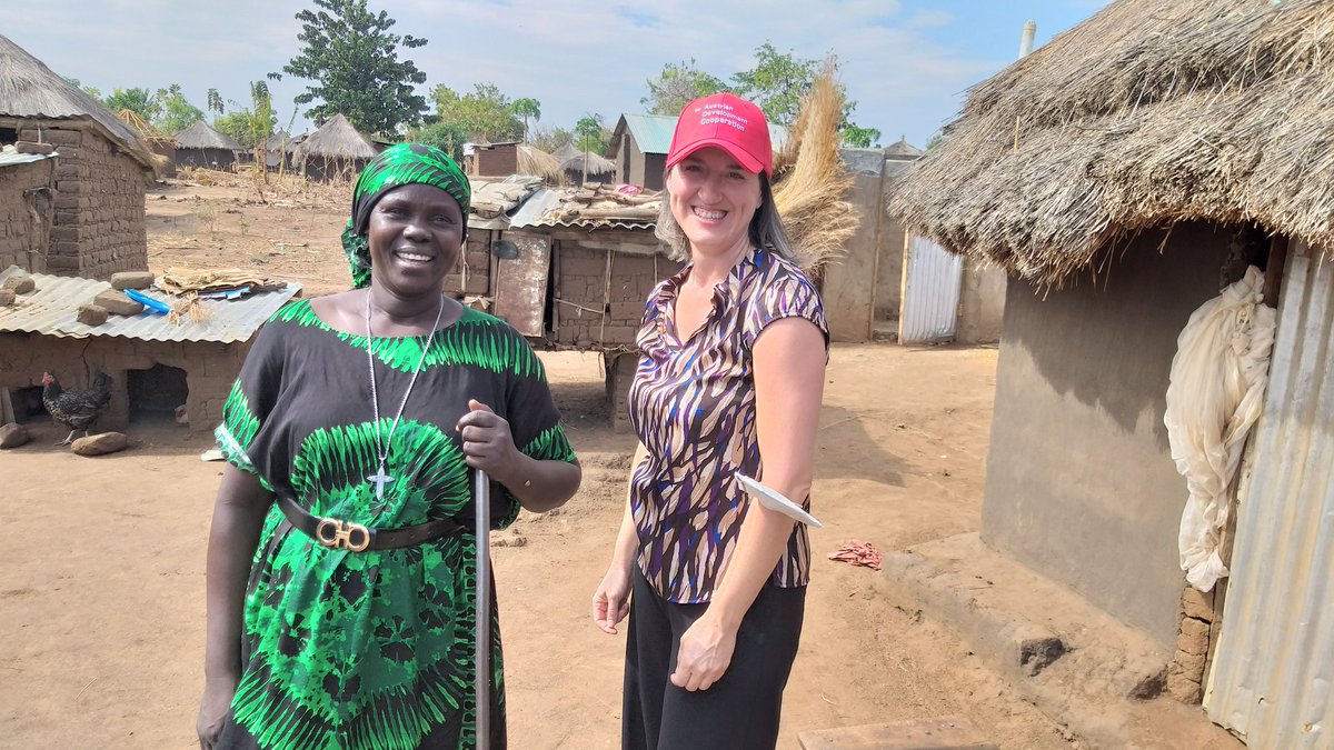 ADCinUganda's tweet photo. Madame Joyce is happy : With the support of the @unwomenuganda POWER project & partners, she started a microbusiness. Today, she is no longer called "Mama Disabled" as before, but is a recognized member of her community in BidiBidi refugee camp. People come to her for advice. https://t.co/9rMIXabGr7
