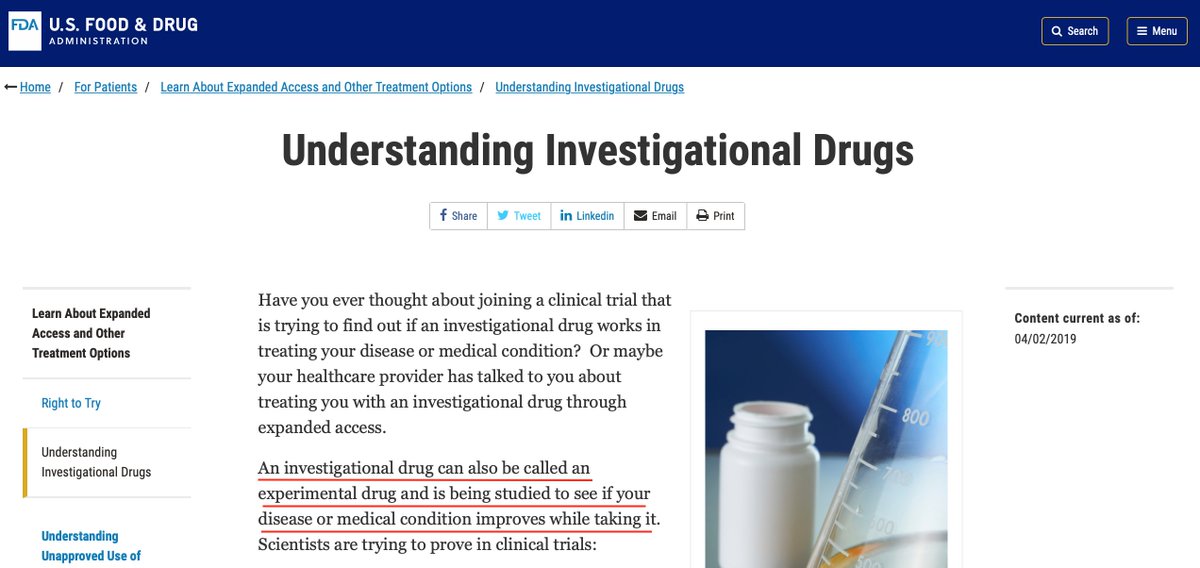HeadSpaceSpace1's tweet photo. @ianrodenppc Pfizer refers to their own product as "investigational".
That means experimental.
Governments MANDATED an experimental drug on the population. Can you think of a bigger crime in history? https://t.co/8X2uUj6wj1