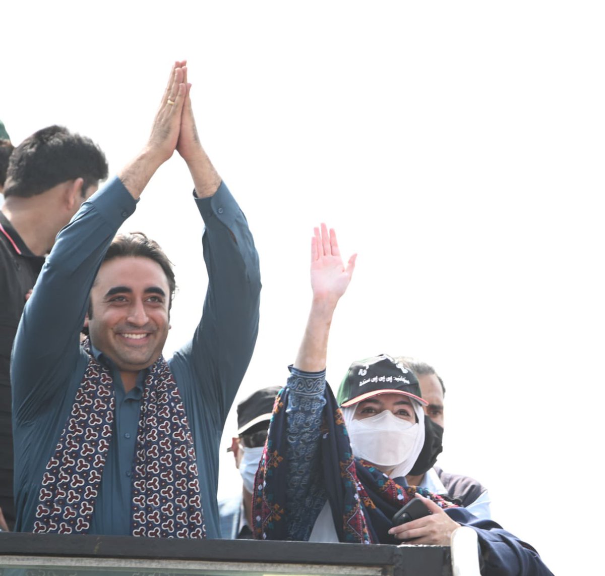 Day 3 #AwamiMarch 
After witnessing the people of Naushahro Feroze, Khairpur and Sukkur become part of Awami March, selected Ghabra chuka hai.

01.03.2022