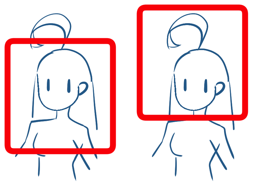 アホ毛があるとトリミングの場所迷うよねw 