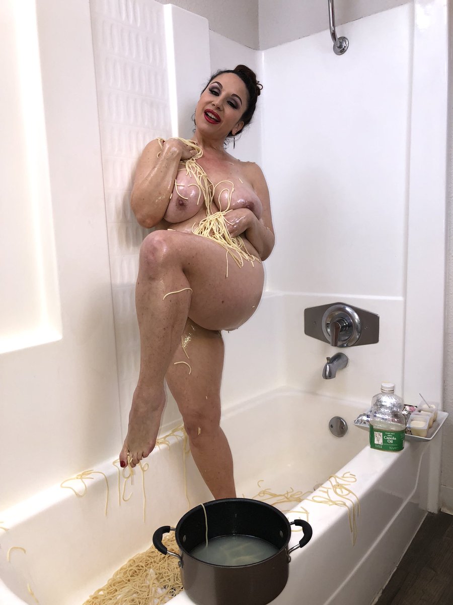 MsJewellMarceau's tweet photo. Sample images from #customvideo production day! Yummy, slippery, messy fun! Wanna bite? NO- you can’t have one. You didn’t order the custom project ding dong. @MrHalloween80 did. He gets 2 eat the coconut pudding off my toes! #wetandmessy #customphoto  #canthavenone #orderyourown https://t.co/qiLqqZHOY1