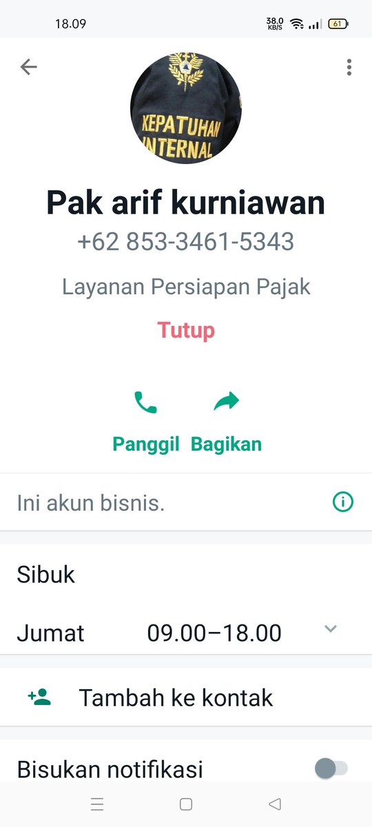 LumpiaKu's tweet photo. Akun IG ini penipuan, terima tranf, pura2 nanti ada yg nelp dr beacukai ttg pajak import, trus wa saya di blok https://t.co/h4R69Sdrs7