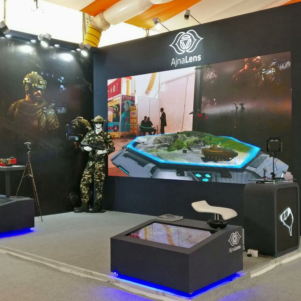 ajnalens's tweet photo. Here’s a little #Throwback of #DefExpo2020. It’s been an extraordinary journey. AjnaLens is devoted to develop and innovate under the #MakeInIndia initiative to strengthen our defence with all our might.
All eyes on #DefExpo2022 now!
Visit us from 10th-14th March 2022. https://t.co/AERUvUL5RF