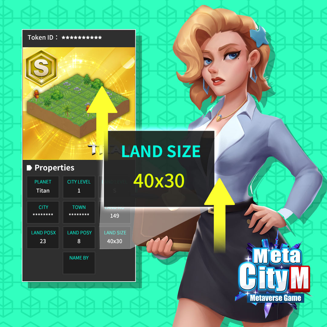Let's make the land bigger❗~
⠀⠀
In order to allow more landowners have a wider land area to upgrade real estate buildings and create unique diverse cities🏙️,
we decided to resize each existing piece of land to 40x30!
⠀⠀
🔥For more detail📲👇  
instagram.com/p/CaoTkeQrsqC/