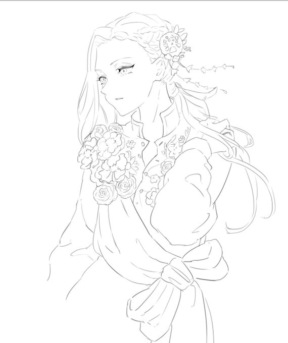 線画 