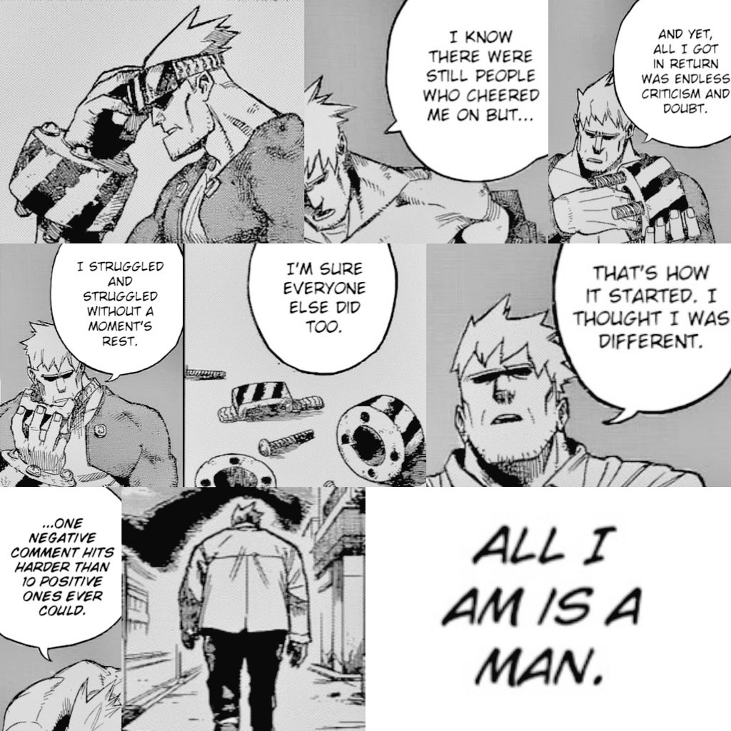 RetirementArms's tweet photo. "𝙄'𝙢 𝙣𝙤 𝙝𝙚𝙧𝙤. 𝙄'𝙢 𝙟𝙪𝙨𝙩 𝙖 𝙢𝙖𝙣."

🚧 Death Arms, DESUTEGORO of BNHA
🚧 Literate / Descriptive / Friendly
🚧 18+ [Non-Lewd]
🚧 DM's are always open
🚧 #CanHead

❤️ &amp; RT's are appreciated https://t.co/s4Ivy6QSJ8