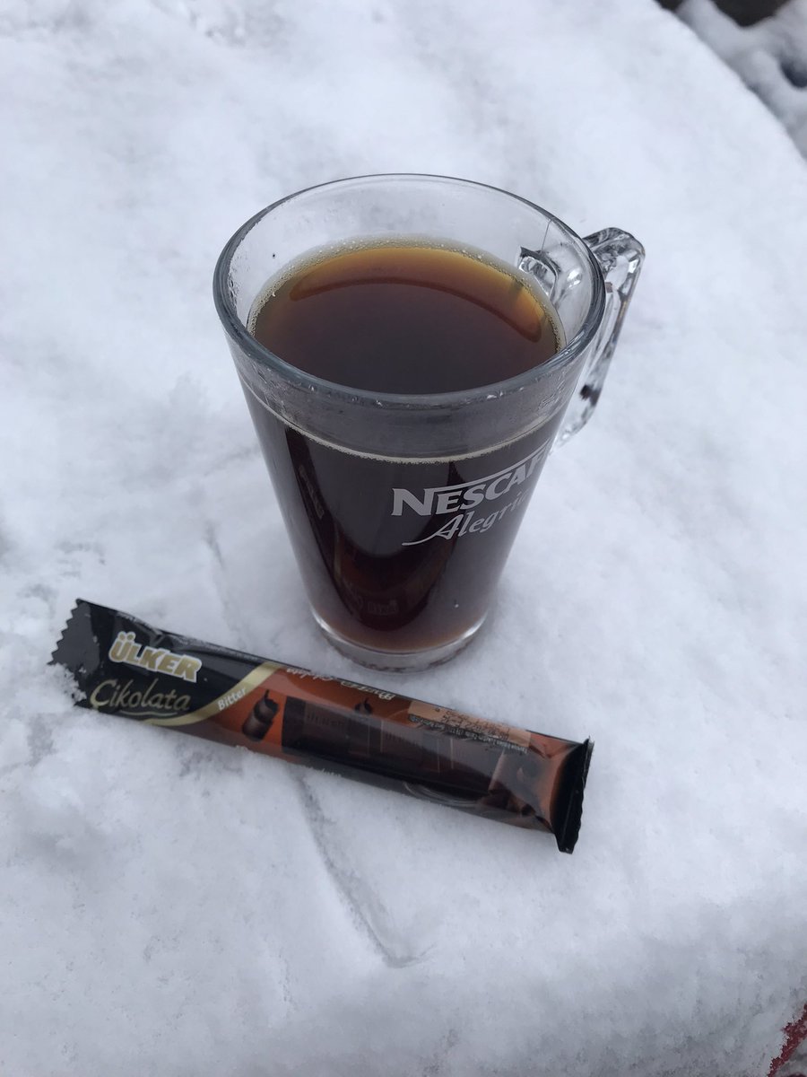 Bir kar ❄️ tanesi kon dilimin ucuna(part2) 
Günaydın 
Bir perşembe sabahından