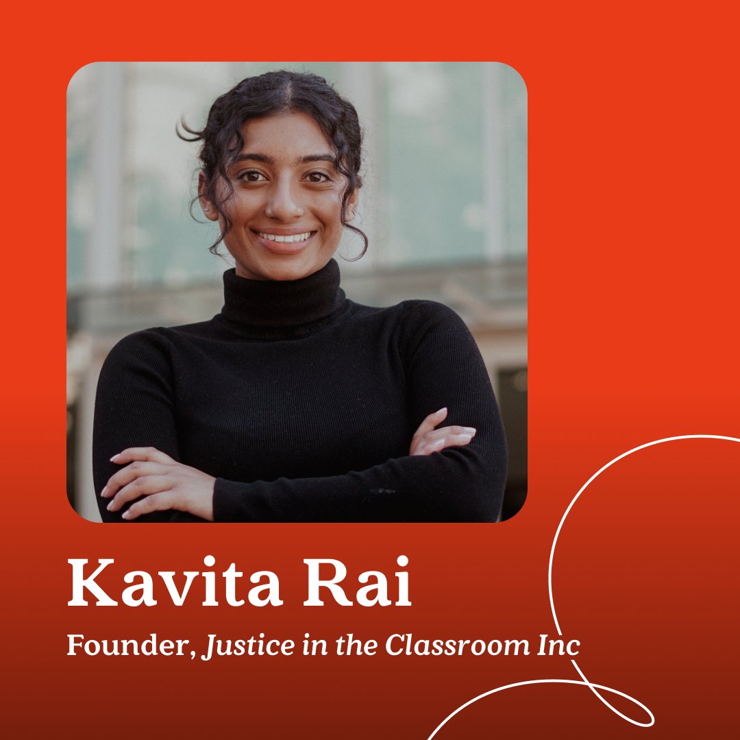 #2022USCOWNIT 🔊 — Kavita Rai (she/her, <a href="/kavitarai_/">Kavita Rai (she/her)</a>) is a purpose-driven activist, journalist &amp; cancer survivor. She founded <a href="/justiceinclass/">Justice in the Classroom</a>—a student-powered nonprofit that mobilizes education stakeholders to prioritize racial equity in public schools across Southern California.