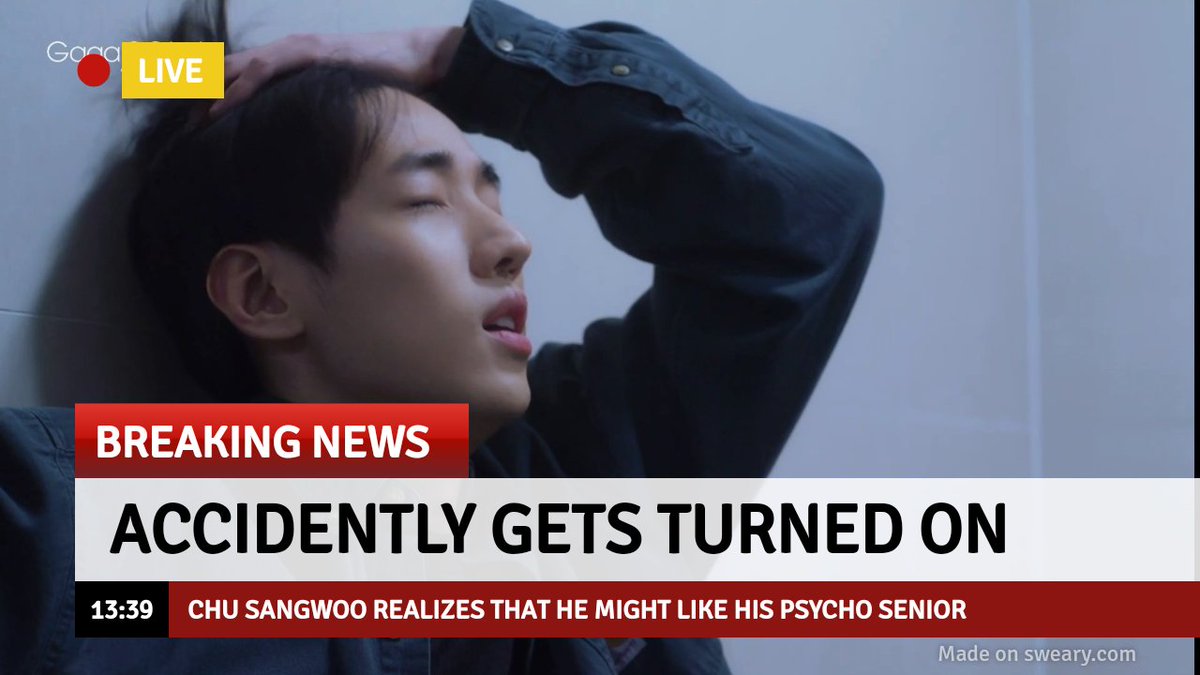 overthinkonly's tweet image. //nsfw

The computer like Sangwoo may have been experiencing an error of his own.
#SemanticError
#SemanticErrorEP5