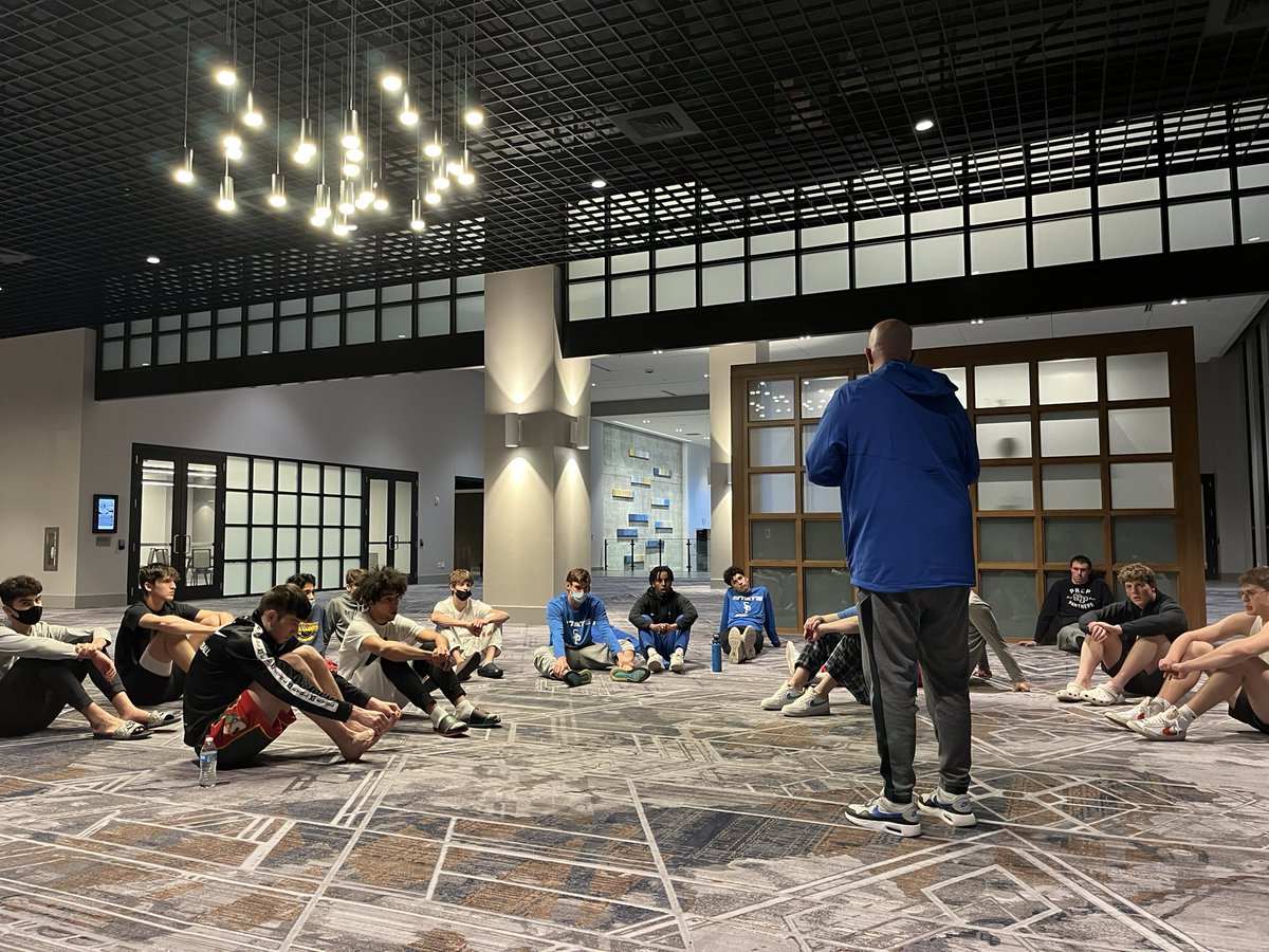 One sleep until we go.