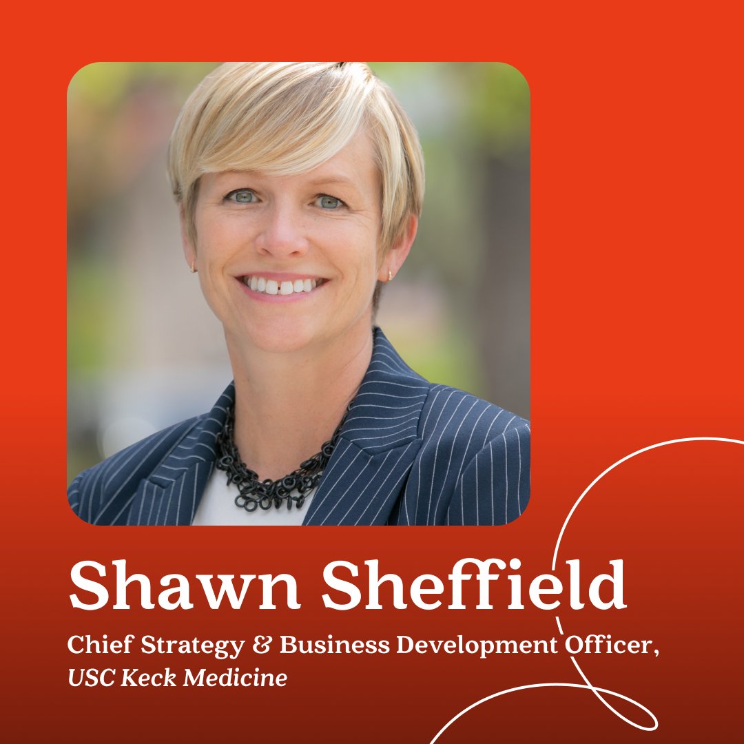 #2022USCOWNIT 🔊 — Shawn Sheffield, MBA, MHSA, (she/her) serves as chief strategy officer for @keckmedusc, and is responsible for the health system’s clinical strategies and expansion efforts. Buy tickets NOW to hear Shawn speak on March 6: 2022uscownit.eventbrite.com
(Link in bio)