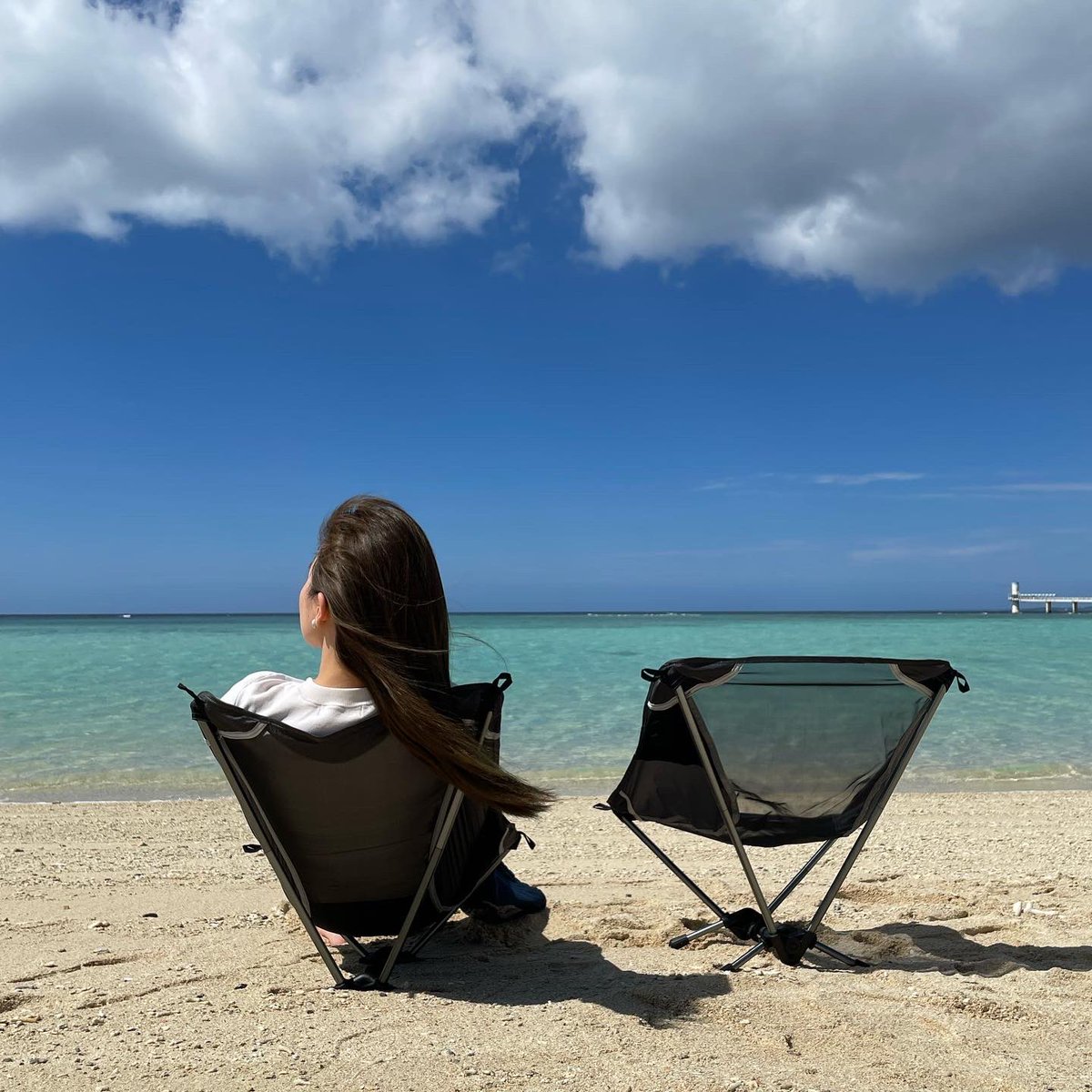 これからの季節にぴったり❣️LUHANA 花火 アウトドア チェア キャンプ
