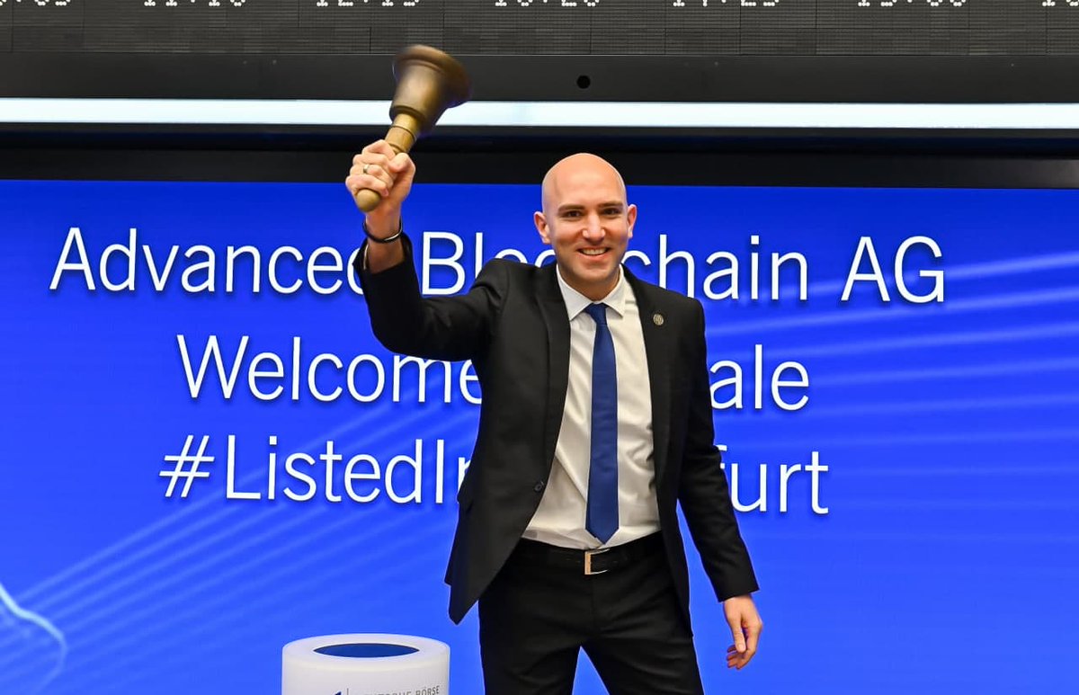 MichaelGeike's tweet image. 1/2 What a day for us 💪🎉 Advanced @BlockchainAG became a part of the Scale Segment of @DeutscheBoerse. The Scale Segment places higher demands on #transparency, #quality and #comparability. The 🆙- listing allows us to address a broader number of investors globally.