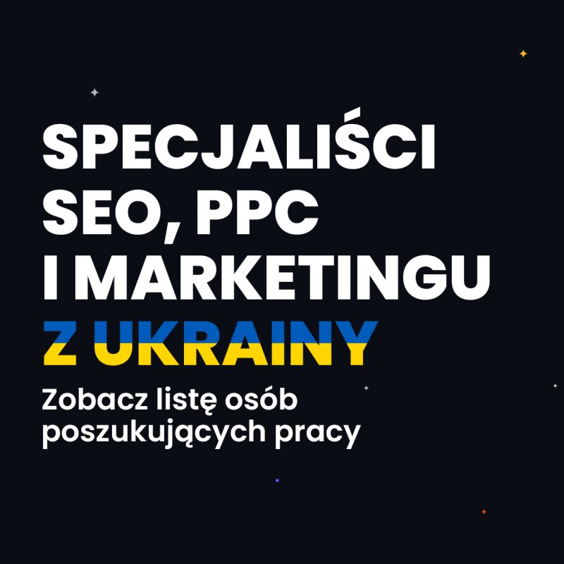 seozgred's tweet photo. Dostępna jest lista osób z Ukrainy, które poszukują pracy na stanowiskach związanych z SEO, ale również reklamami PPC w Google czy programowaniem lub marketingiem.🇺🇦 #senuto cc: @DamianSakowski1
Zobacz listę 👉 https://t.co/MBNEUFKzY4 https://t.co/63j67i3Yc5