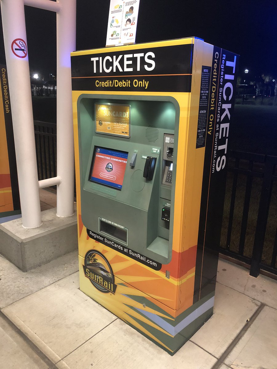 hampakeyn's tweet photo. Testing out the #SunRail for #LO101 class in Kissimmee today! Bought my ticket and just waiting on my train to arrive 🤩 https://t.co/dIaD4Wm08x