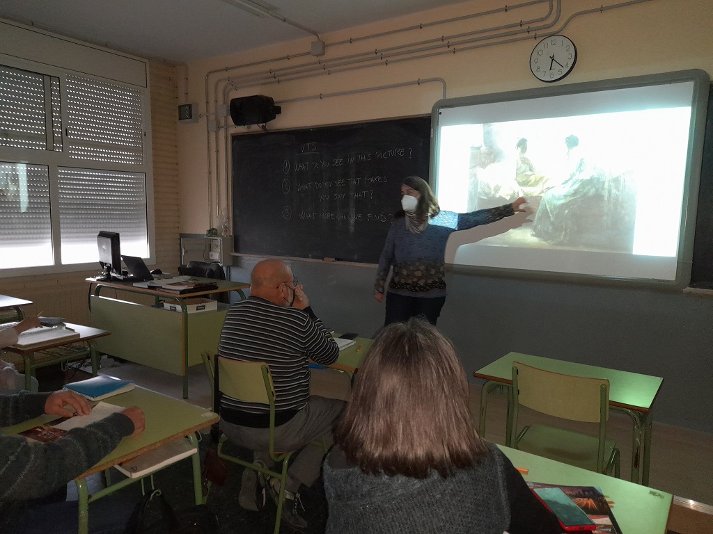 cfaribera's tweet photo. El passat 21 de febrer l’alumnat d’Anglès 3 va realitzar una nova sessió del projecte l’Art de Parlar. Va ser una sessió molt novedosa, donat que consistia en un intercanvi de modelatge i coaching amb professorat de @cfatarragona! Més info a: https://t.co/Pt52TtF7lY https://t.co/Gy4VSLmMq0
