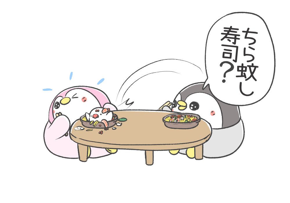 no humans pokemon (creature) table eating food bird white background  illustration images