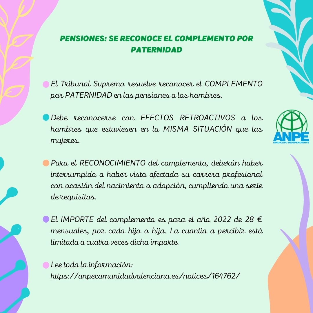 Lee toda la información:
👇👇👇👇
anpecomunidadvalenciana.es/notices/164762/