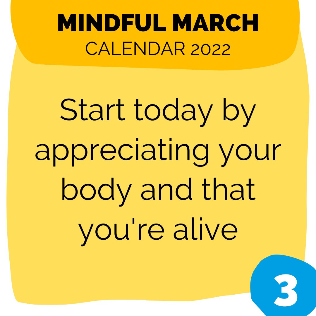 BlackpoolSixth's tweet photo. π Action for Happiness - Mindful March π
Let's pause, breathe and notice, so we can respond more mindfully. Visit https://t.co/cBD49nVWzw for more information
#ActionForHappiness #MindfulMarch2022 #Kindness #Mindful #BlackpoolSixth @ActionforHappiness https://t.co/hvn2exz7JU